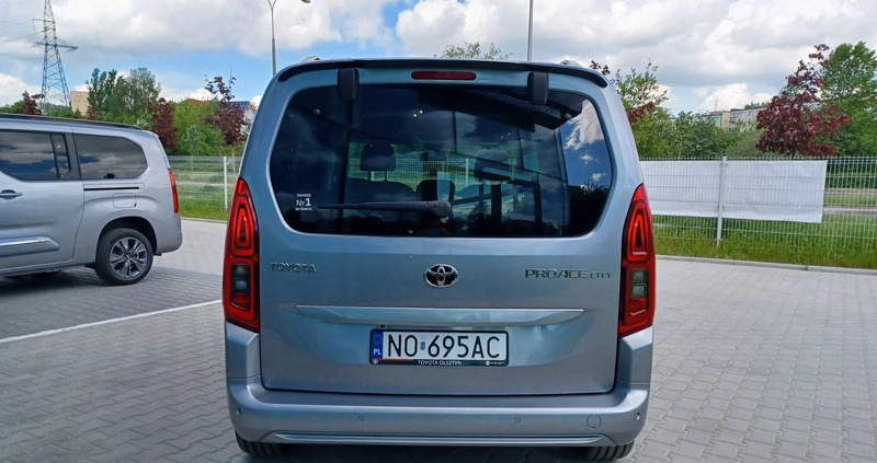 Toyota Proace City Verso cena 135900 przebieg: 11793, rok produkcji 2022 z Kleczew małe 596